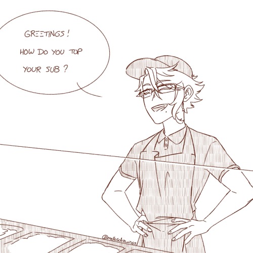 (Transcript)
Azul: Greetings! How do you top your sub?