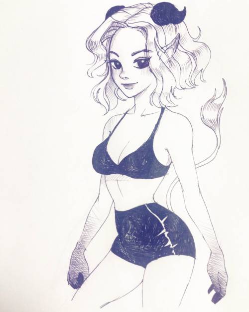 fishkeart: Hopping on the inktober bandwagon, suddenly Rachel’s Mel shows up on my tumblr feed