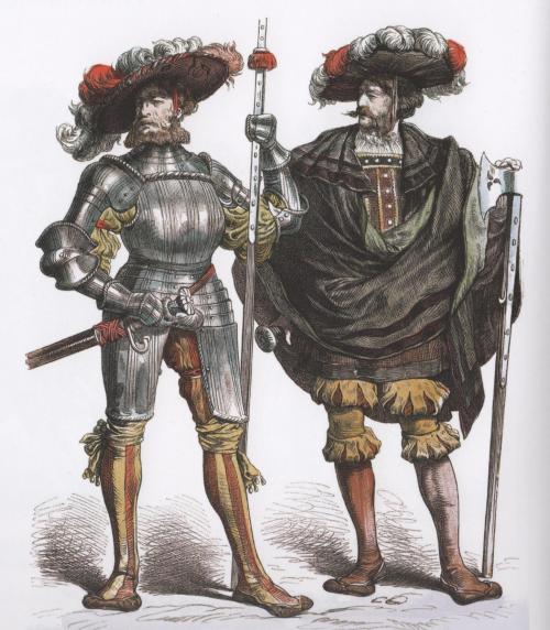 cuirassier:German Landsknechts