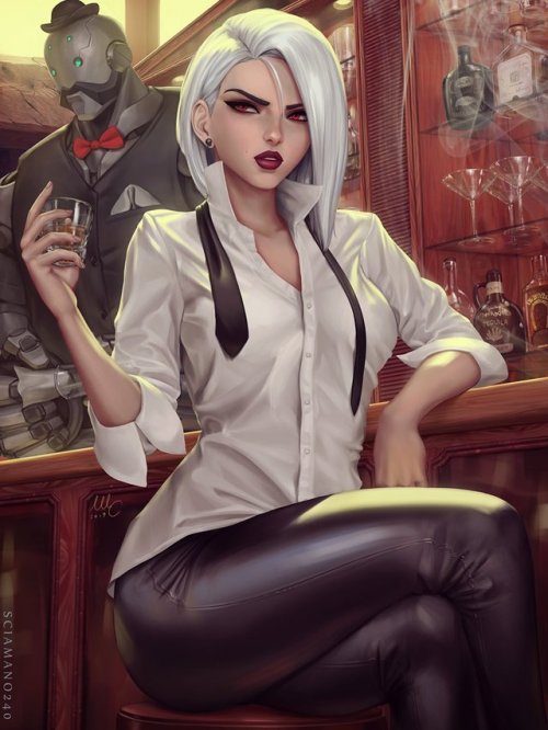 Ashe at a saloonWe are posting here only SFW stuff, for more visit our website, Twitter or VK