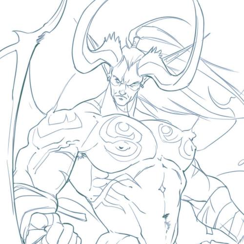 Porn photo dizdoodz:  Illidan Stormrage #dizdoodz #wow