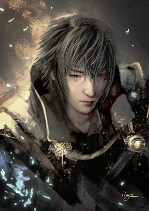 Noctis Lucis Caelum, Prince of LucisA young man burdened by the weight of the Crown and the cruel fa