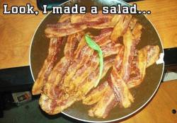 Ha.   I used to make a meat salad, it was