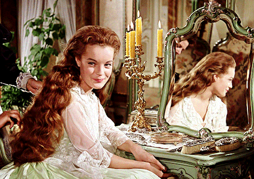 Romy Schneider in Sissi, Schicksalsjahre einer Kaiserin (1957) dir. by Ernst Marischka.