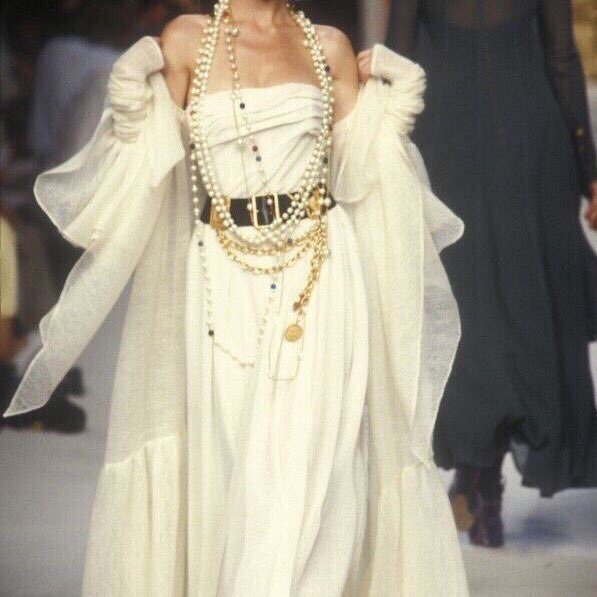 90's vintage chanel runway