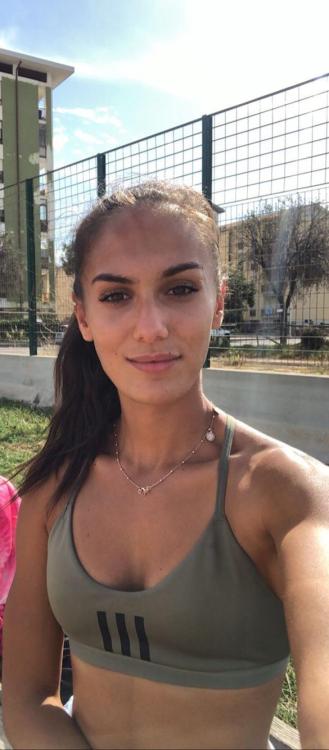 olympic-girls:Dalia Kaddari - Italian Sprinter