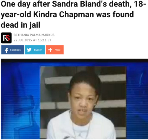 thechanelmuse:  Sandra Bland. Kindra Chapman. Rexdale adult photos