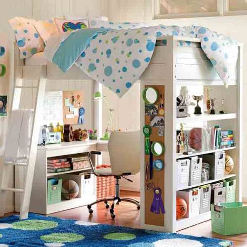 Creative desks for teens room girl