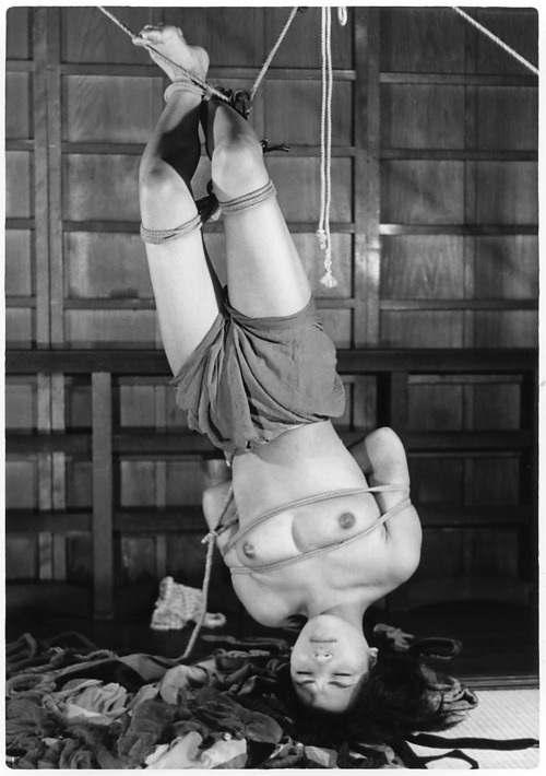 XXX Vintage Japanese Bondage photo