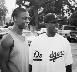 dreaminterstate:  hypeofa9voltbattery:  Keith Powers as Tyree and Corey Hawkins as Dr. Dre   YAS. 