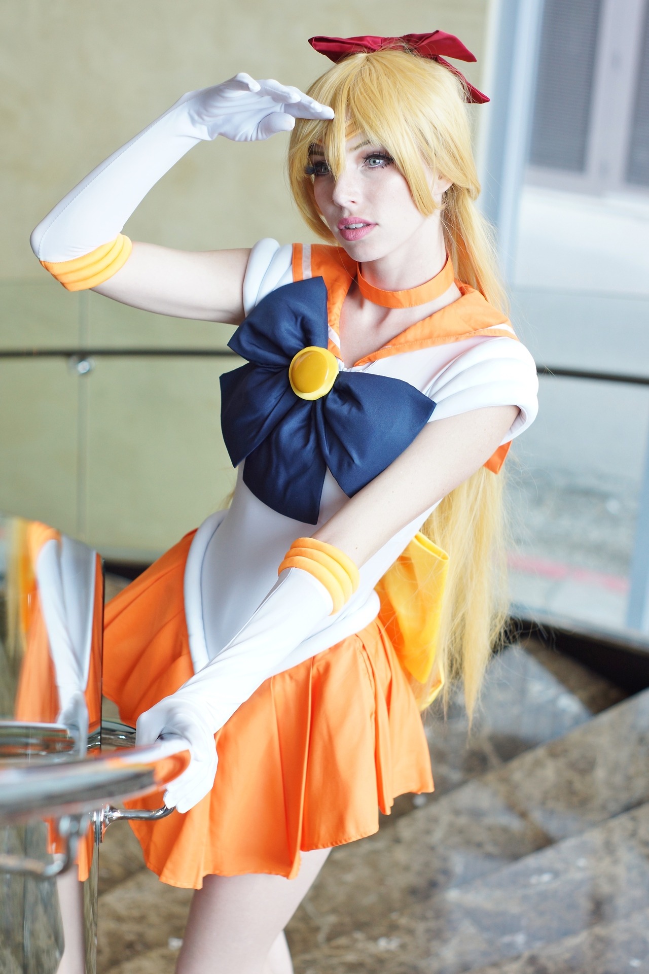 hellomegancoffey: Sailor Venus Costume form @spreepicky / @cospicky (code “starbuxx”)https://linktr.ee/starbuxx