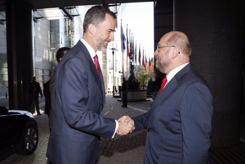 15.04.15 / King Felipe visited the European Parliament, the European Council and the European Commis