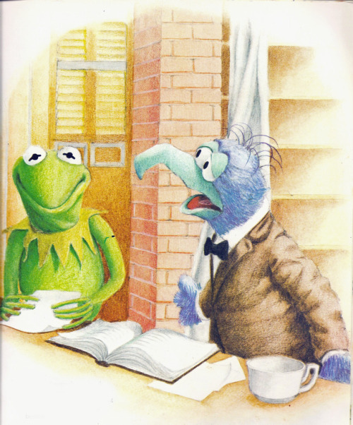 Three random scans from my old, most sensational, inspirational, muppetational The Muppet Show Book 