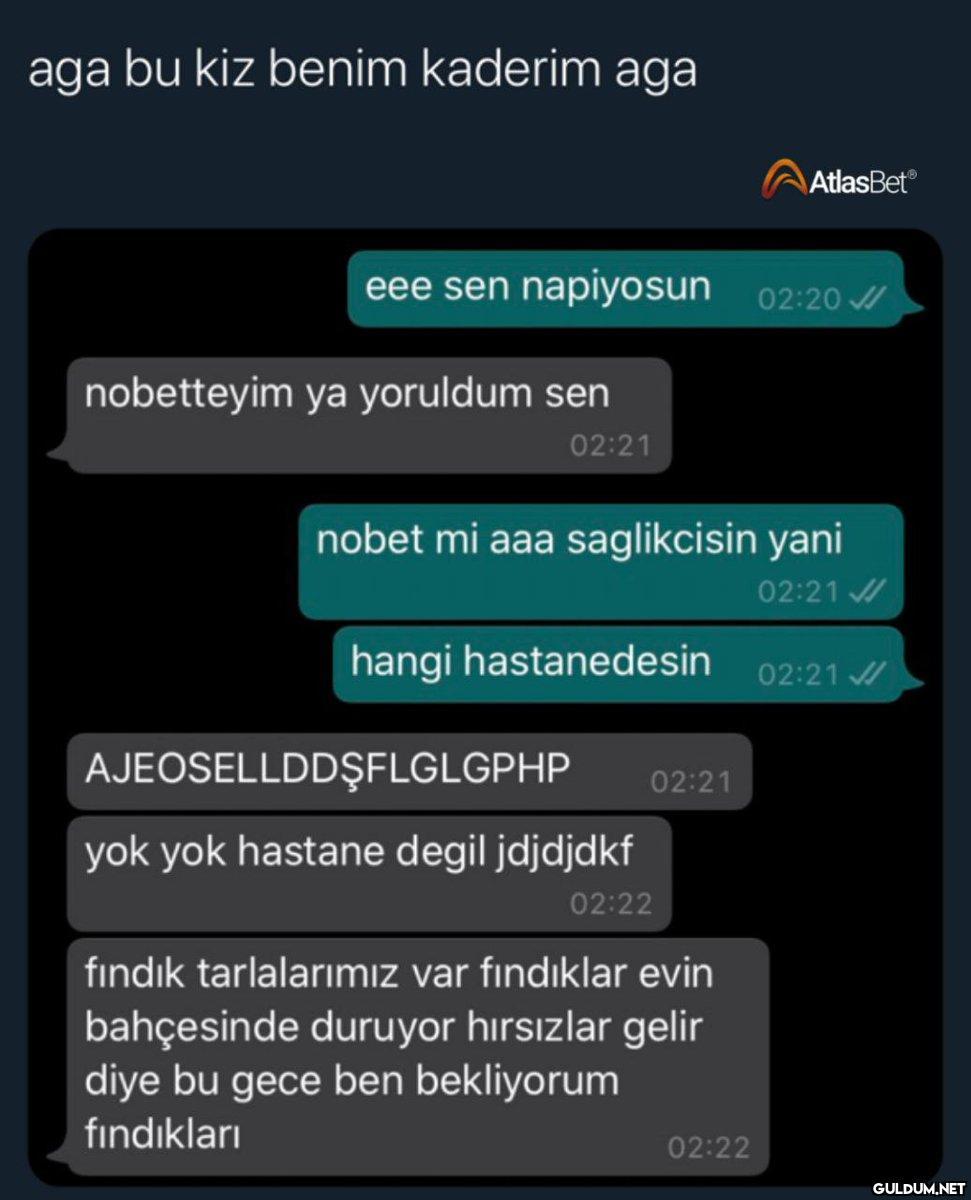 aga bu kiz benim kaderim...