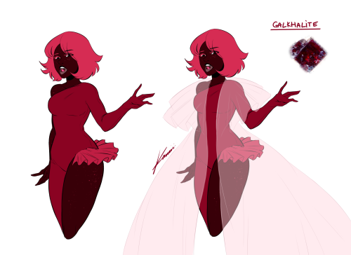 Say hello to my newest gem OC ^^; she’s like 25th or smth….idk I love creating gems <”DCloth ends up with a socky-thing on her foot, the other foot is bare.