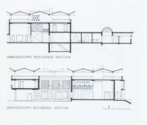 Architecture &amp; PoliticsJose Luis Sert : Former US Embassy in Baghdad 1955-1959 ·