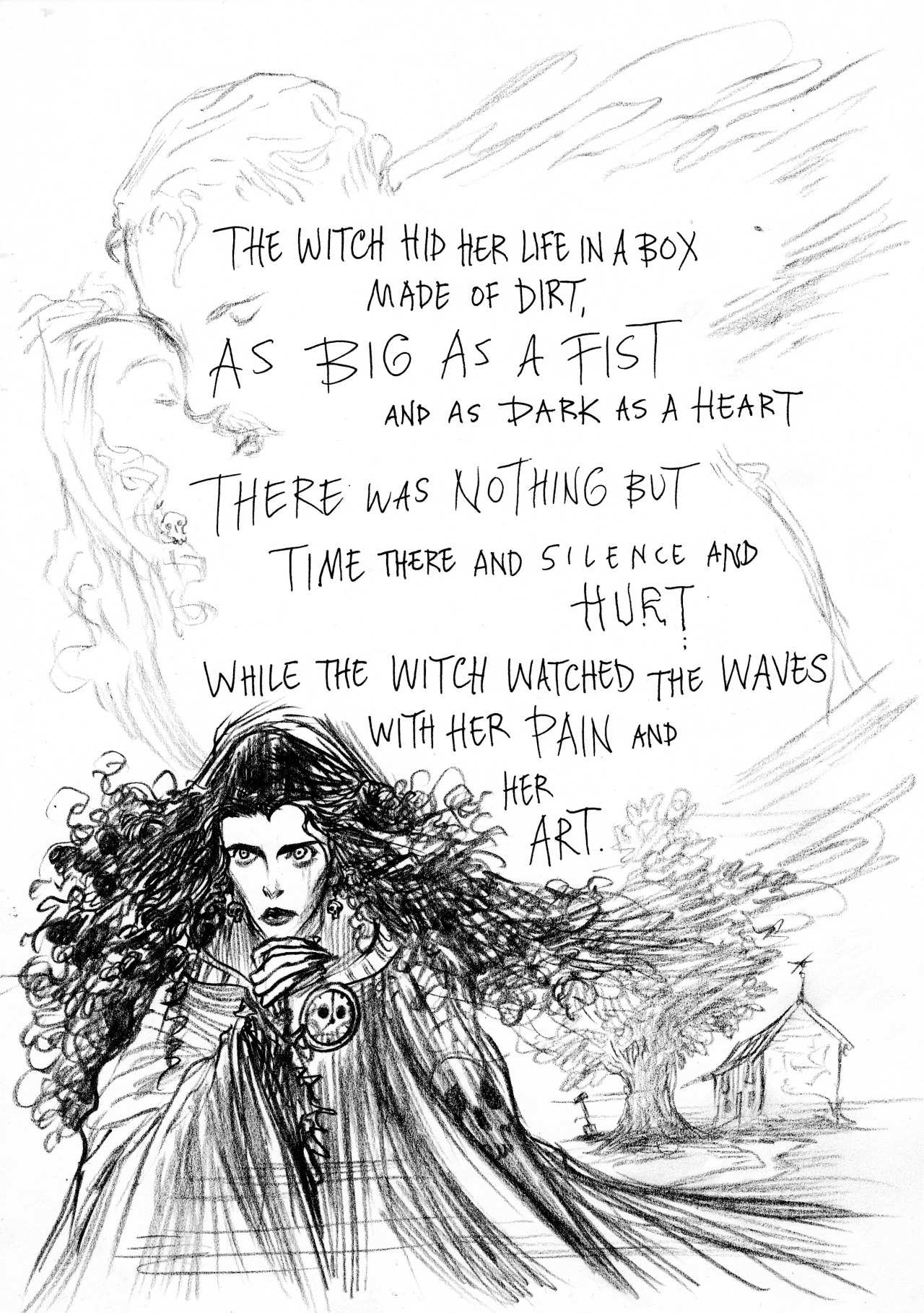 the-moon-tea-witch:  chrisriddellblog:  Witch Work by Neil Gaiman.  This is lovely