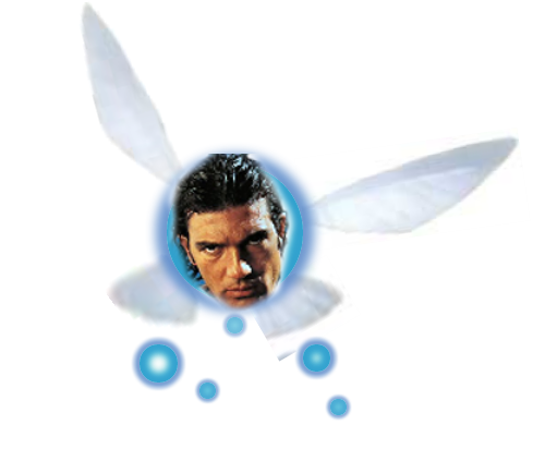 willyoucometowakemeup:  comicsinthecoffeeshop:  Legend of Zelda au where Navi is voiced by Antonio Banderas   “hey lissen” 