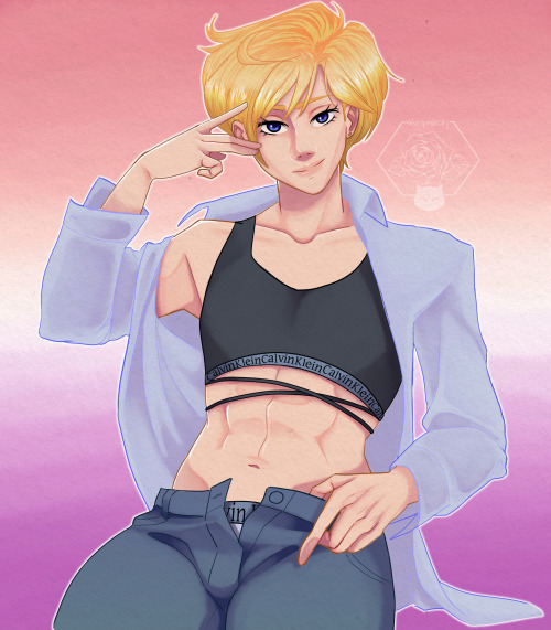 ailurophilecity:Happy Pride! I finally get to post some Art celebrating it by using Fanart of Haruka