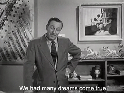 mainstreetliz-deactivated201710:  Walt Disney talking about his new dream, Disneyland.