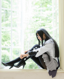 scandalousgaijin:  Homura Akemi -   うさ吉  Photo by Flameworks7