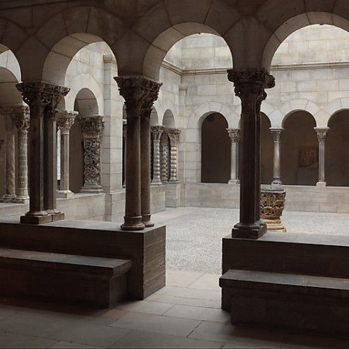 Cloister from Saint-Guilhem-le-DésertFrenchLate 12th c.Limestone ‘Situated in a valley near Mo