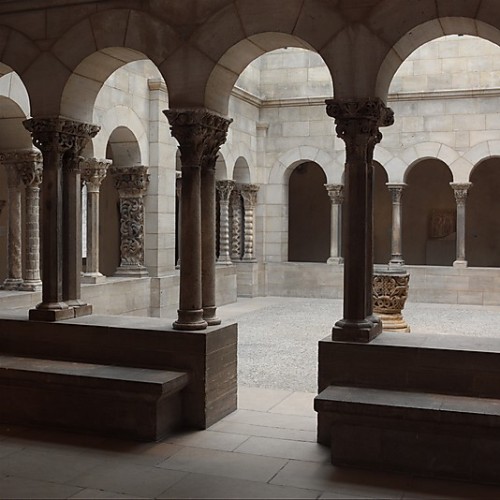 Cloister from Saint-Guilhem-le-DésertFrenchLate 12th c.Limestone &lsquo;Situated in a val