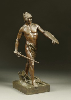 hadrian6:Gaulish Warrior. 1885. Emile Louis