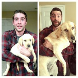 awwww-cute:  The difference one year makes