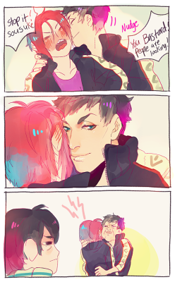 mookie000:  two different sousuke comicss