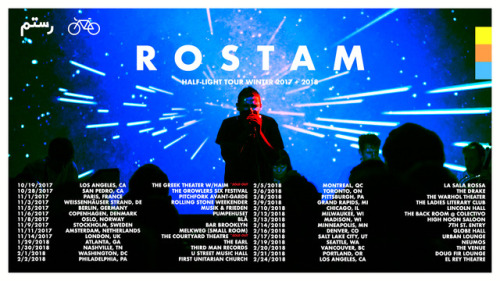 hey y'all I&rsquo;m excited to announce the first ever Half-Light North American Tour, coming to