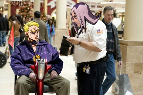 Mall Cop Abbacchio