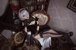 Sexywaifucosplay:2B By Coser席少Http://Weibo.com/3490666200