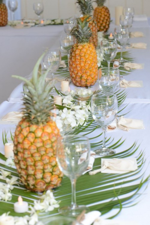 Beach Wedding Table Runners