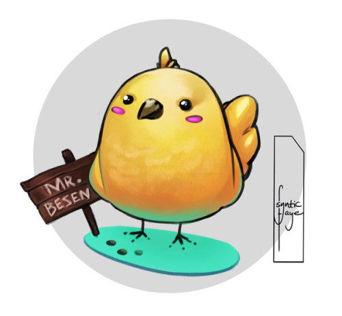 haha a little bird with a stupid inside joke ^^ just noticed I haven’t posted him to tumblr