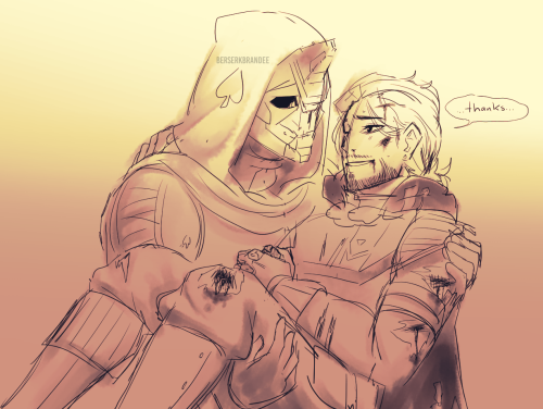 I read some fics last night before I doing to sleep about Cayde caring for a hurt Andal who’d 