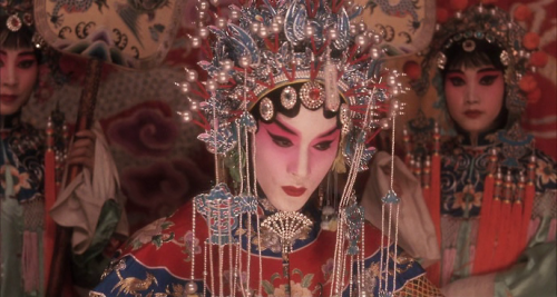serpentinetigerlily:celibatemachine:Leslie Cheung in 霸王別姬 // Farewell My Concubine (1993, Chen Kaige