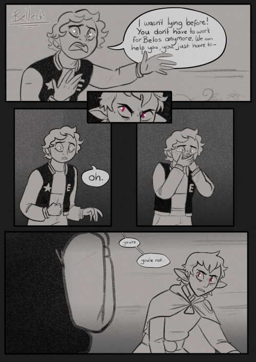 belleski: out with the old,,,a quick comic based on last weeks episode and wether belos is going to 