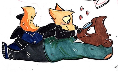 venxfox34:  sketches-and-scales: Gregg and Angus what cuties @kocreations &lt;3 &lt;3