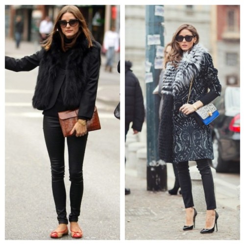 fashionfindblog, oliviapalermo, styleicon, vest, celine, purse, winter, fur, socialite, bag, fashion