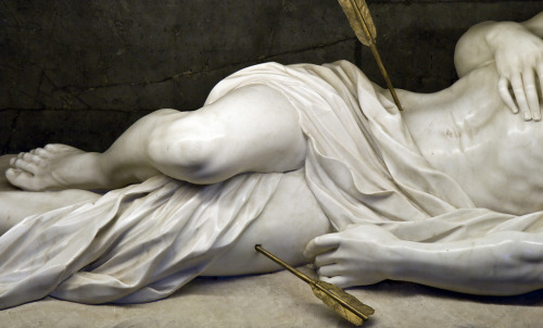 lifeonsundays:Saint Sebastian, 1671 by Giuseppe Giorgetti