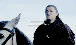 gendry:  canon arya stark appreciation week - day three (animal symbolism) All that Syrio Forel had 