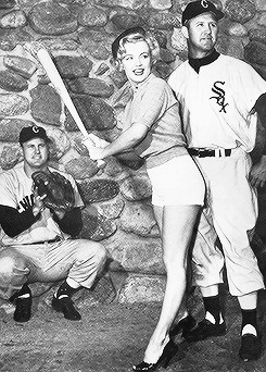 Marilyn with the Sox 😍