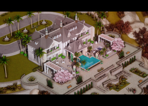 nocturne-vi:Uord Mansion | Boop | No CC Lot Download - fully furnished- Del Sol Valleythis lot c
