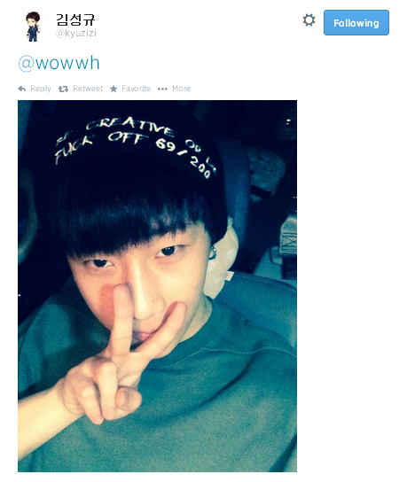 allinfiniteandinspirit:   071114: Sunggyu and Woohyun’s conversation on Twitter