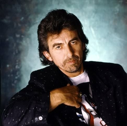 George Harrison, 1987; photo by Aaron Rapoport/Corbis via Getty Images.“Really sweet guy. He h