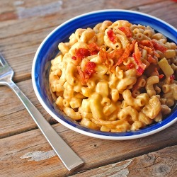 in-my-mouth:  Butternut Squash Mac and Cheese