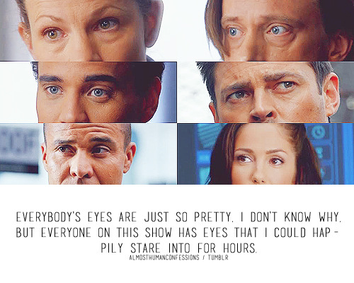 Everybody’s eyes are just so pretty, I don’t know why, but everyone on this show has eye