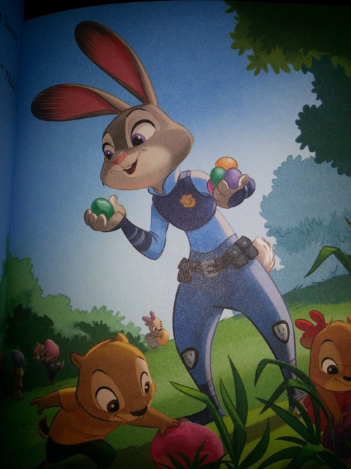 I got a new Disney Easter book and there are new pictures of Judy in it!