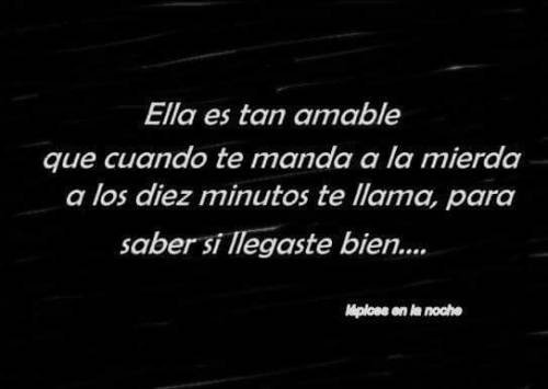 elteatrodetuvida:  “Ella es tan amable.”